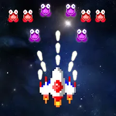 Скачать Galaxiga Retro Arcade Action (Галаксига Ретро Аркейд Экшн) [МОД: Много монет, Открытые уровни и Мега MOD] | Взлом Galaxiga Retro Arcade Action на Андроид