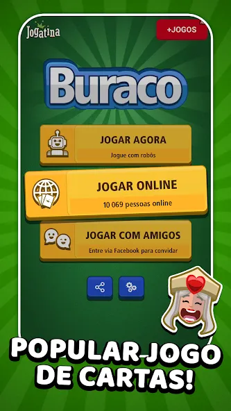 Buraco Jogatina: Card Games (Бурако Жогатина) [МОД: Много монет, Открытые уровни и Мега MOD] Screenshot 2