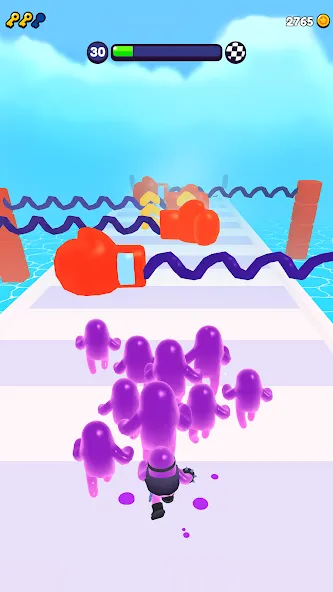 Join Blob Clash 3D: Mob Runner (Джойн Блоб Клаш 3D) [МОД: Бесконечные деньги, Монеты и Мега MOD] Screenshot 2