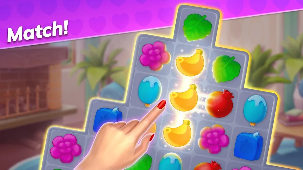 Emma's Mansion: Design & Match [МОД: Бесконечные деньги, Монеты и Мега MOD] Screenshot 5