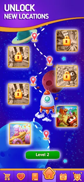 Jigsaw Puzzle by Jolly Battle (Джигсоу Пазл от Джолли Батл) [МОД: Деньги, Монеты и Меню MOD] Screenshot 2