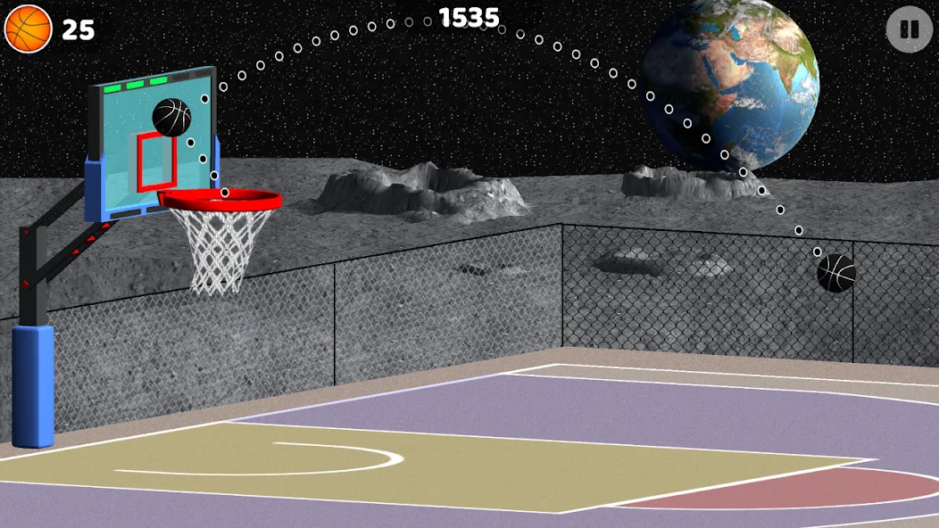 Basketball: Shooting Hoops [МОД: Меню, Бесконечные монеты и Открытые уровни] Screenshot 3