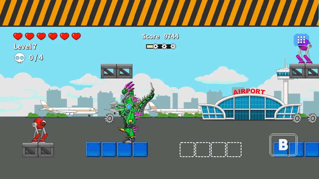 Velociraptor Rex Dino Robot (Велоцираптор Рекс Дино Робот) [МОД: Меню, Бесконечные монеты и Открытые уровни] Screenshot 4