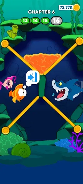 Neptune vs Mermaid: Fish Prank (Нептун против Русалки) [МОД: Много денег, Монет и Все открыто] Screenshot 5