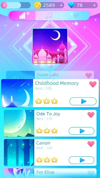 Piano Music Go-EDM Piano Games [МОД: Много денег, Монет и Все открыто] Screenshot 5