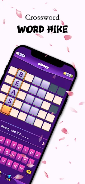 Word Hike -Inventive Crossword (Уорд Хайк) [МОД: Меню, Бесконечные монеты и Открытые уровни] Screenshot 1