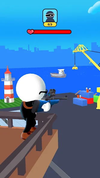 Johnny Trigger - Sniper Game (Джонни Триггер) [МОД: Много монет, Открытые уровни и Мега MOD] Screenshot 5