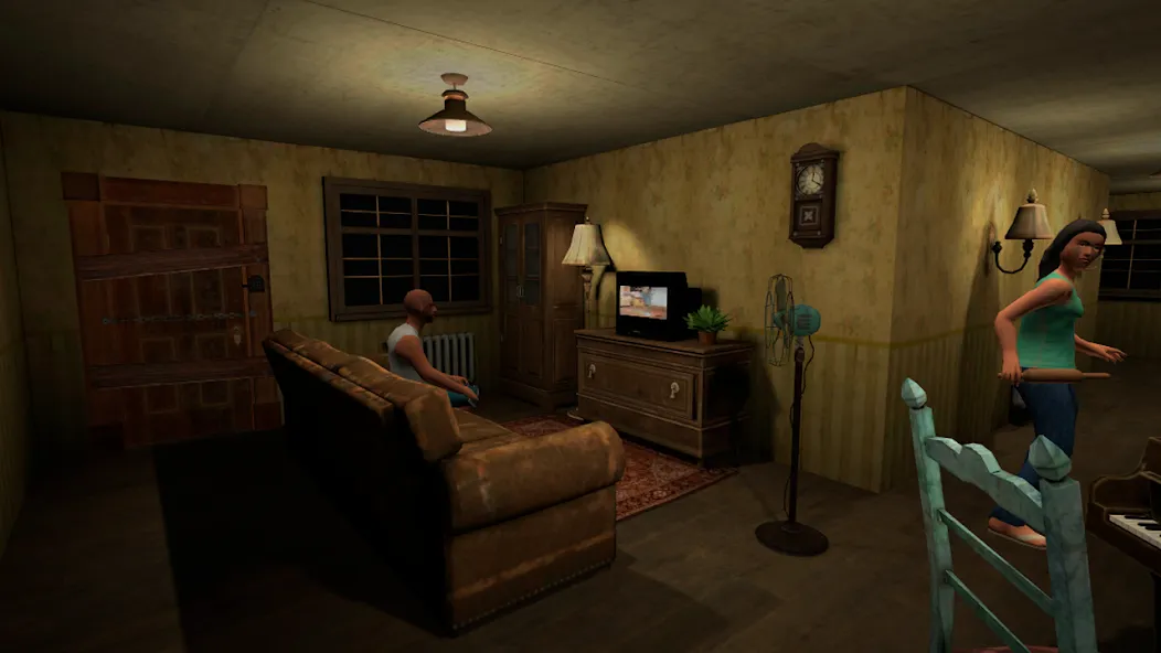 Evil Neighbor 2 - Escape (Ивил Нейбор 2) [МОД: Все открыто, Дополнительные деньги и Меню MOD] Screenshot 1