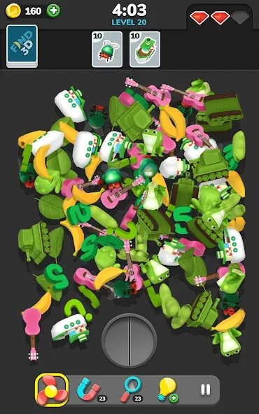 Find 3D - Match 3D Items (Файнд 3Д) [МОД: Бесконечные деньги, Монеты и Мега MOD] Screenshot 2