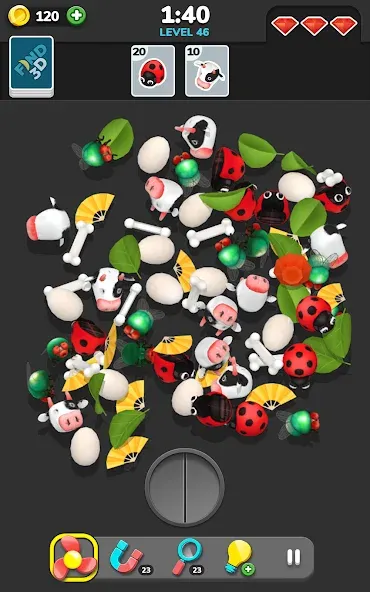 Find 3D - Match 3D Items (Файнд 3Д) [МОД: Бесконечные деньги, Монеты и Мега MOD] Screenshot 4
