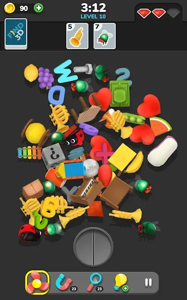 Find 3D - Match 3D Items (Файнд 3Д) [МОД: Бесконечные деньги, Монеты и Мега MOD] Screenshot 5