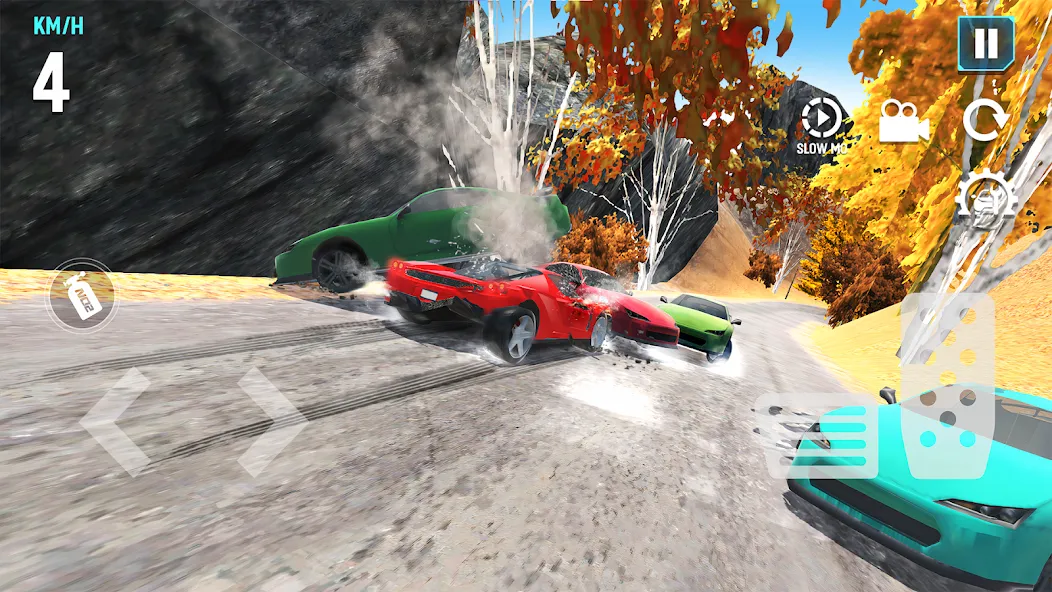Mega Car Crash Simulator (Мега Кар Краш Симулятор) [МОД: Меню, Бесконечные монеты и Открытые уровни] Screenshot 5