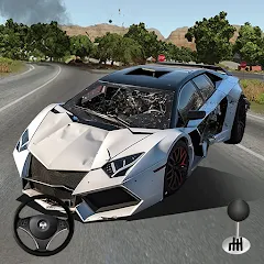 Скачать Mega Car Crash Simulator (Мега Кар Краш Симулятор) [МОД: Меню, Бесконечные монеты и Открытые уровни] | Взлом Mega Car Crash Simulator на Андроид