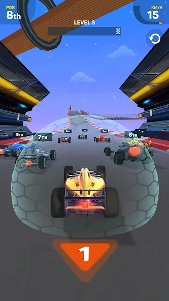 Formula Racing: Car Games (Формула Рейсинг) [МОД: Много монет, Открытые уровни и Мега MOD] Screenshot 1