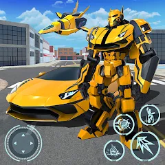 Скачать Robot Game: Transform & Fight (Робот Игра Трансформация Автомобиля) [МОД: Бесконечные деньги, Монеты и Мега MOD] | Взлом Robot Game: Transform & Fight на Андроид