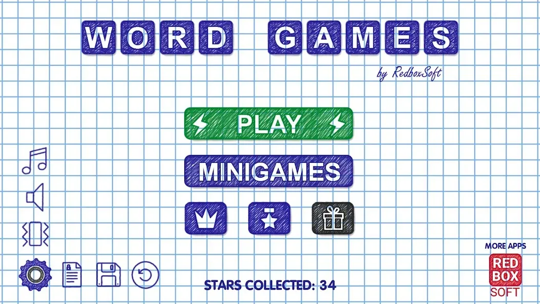 Word Games [МОД: Меню, Бесконечные монеты и Открытые уровни] Screenshot 1