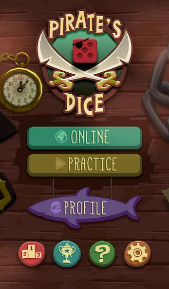 Pirate's Dice [МОД: Все открыто, Дополнительные деньги и Меню MOD] Screenshot 5