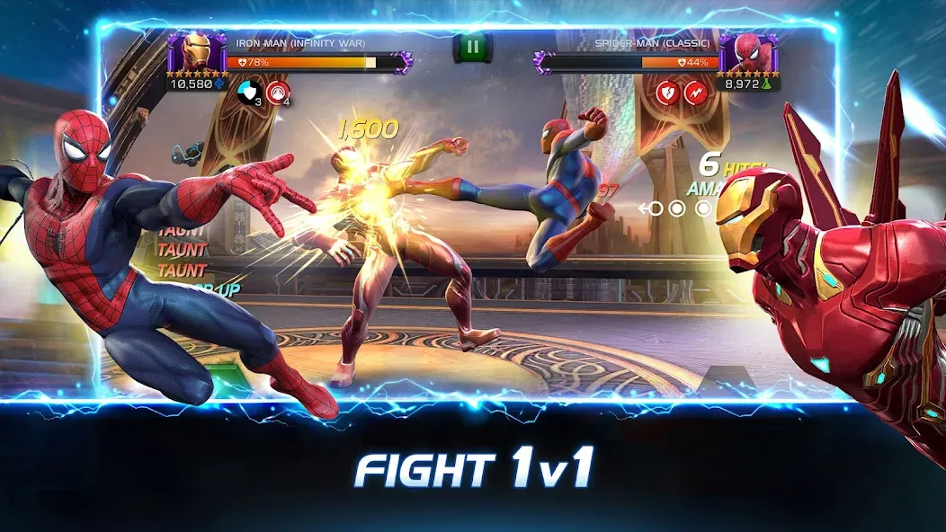 Marvel Contest of Champions (Марвел Соревнование Чемпионов) [МОД: Все открыто, Дополнительные деньги и Меню MOD] Screenshot 1