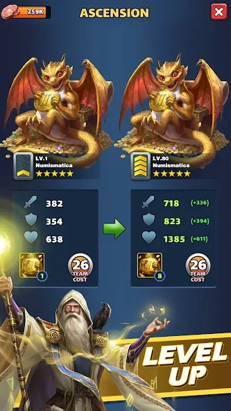 MythWars & Puzzles: RPG Match3 [МОД: Бесконечные деньги, Монеты и Мега MOD] Screenshot 5