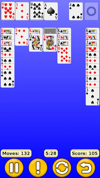 Solitaire [МОД: Много денег, Монет и Все открыто] Screenshot 3