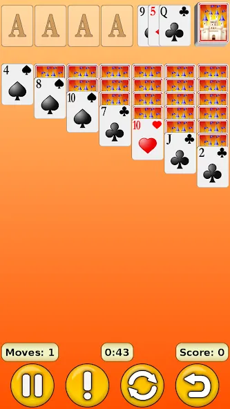 Solitaire [МОД: Много денег, Монет и Все открыто] Screenshot 4