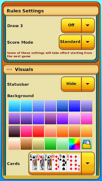 Solitaire [МОД: Много денег, Монет и Все открыто] Screenshot 5