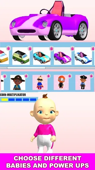 Baby Run The Babysitter Escape [МОД: Все открыто, Дополнительные деньги и Меню MOD] Screenshot 5