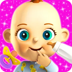 Скачать Talking Babsy Baby [МОД: Меню, Бесконечные монеты и Открытые уровни] | Взлом Talking Babsy Baby на Андроид