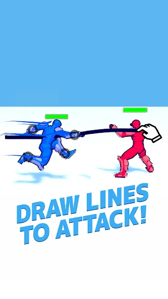 Draw Action: Freestyle Fight (Дроу Экшн) [МОД: Все открыто, Дополнительные деньги и Меню MOD] Screenshot 1