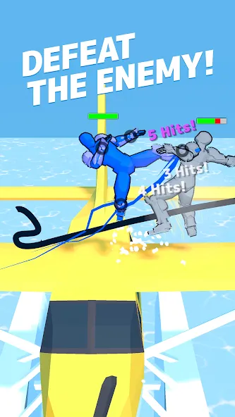 Draw Action: Freestyle Fight (Дроу Экшн) [МОД: Все открыто, Дополнительные деньги и Меню MOD] Screenshot 2