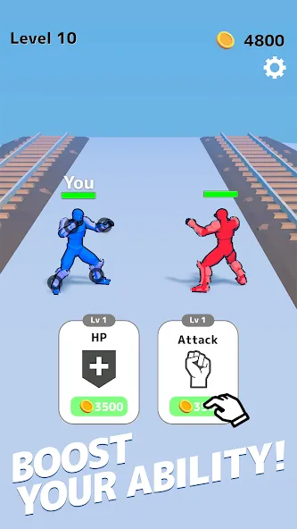 Draw Action: Freestyle Fight (Дроу Экшн) [МОД: Все открыто, Дополнительные деньги и Меню MOD] Screenshot 4