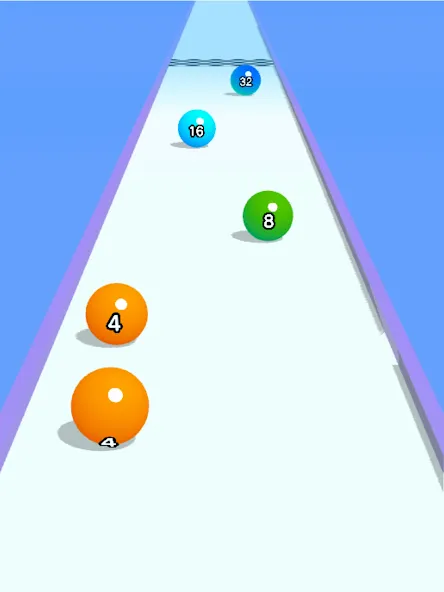Ball Run 2048: merge number (Бол Ран 2048) [МОД: Много денег, Монет и Все открыто] Screenshot 5