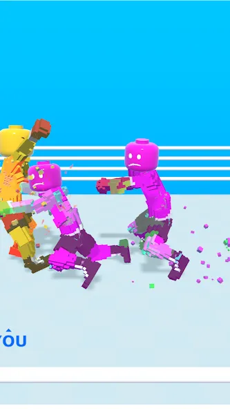 Block Fighter: Boxing Battle (Блок Файтер) [МОД: Бесконечные деньги, Монеты и Мега MOD] Screenshot 3