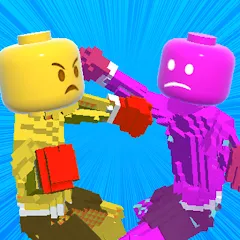 Скачать Block Fighter: Boxing Battle (Блок Файтер) [МОД: Бесконечные деньги, Монеты и Мега MOD] | Взлом Block Fighter: Boxing Battle на Андроид