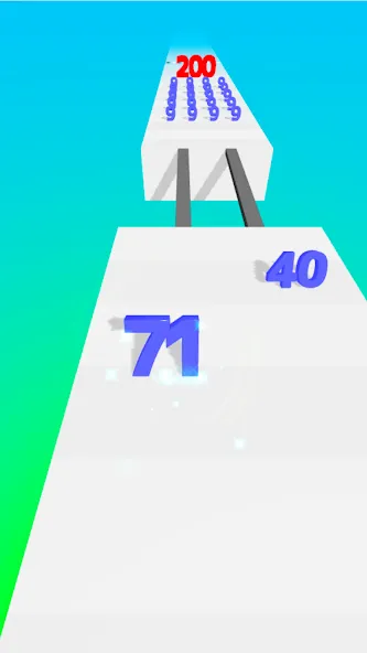 Number Master: Run and merge (Намбер Мастер) [МОД: Деньги, Монеты и Меню MOD] Screenshot 3