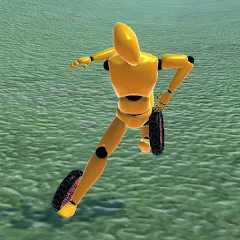 Скачать Mannequin Downhill (Мэнекен Даунхилл) [МОД: Меню, Бесконечные монеты и Открытые уровни] | Взлом Mannequin Downhill на Андроид