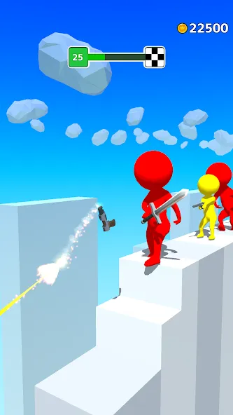 Gun Sprint (Ган Спринт) [МОД: Много денег, Монет и Все открыто] Screenshot 2