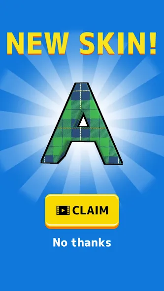 Type Spin: alphabet run game (Тайп Спин) [МОД: Много монет, Открытые уровни и Мега MOD] Screenshot 5