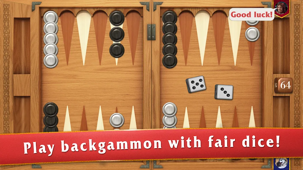 Backgammon Masters [МОД: Бесконечные деньги, Монеты и Мега MOD] Screenshot 1