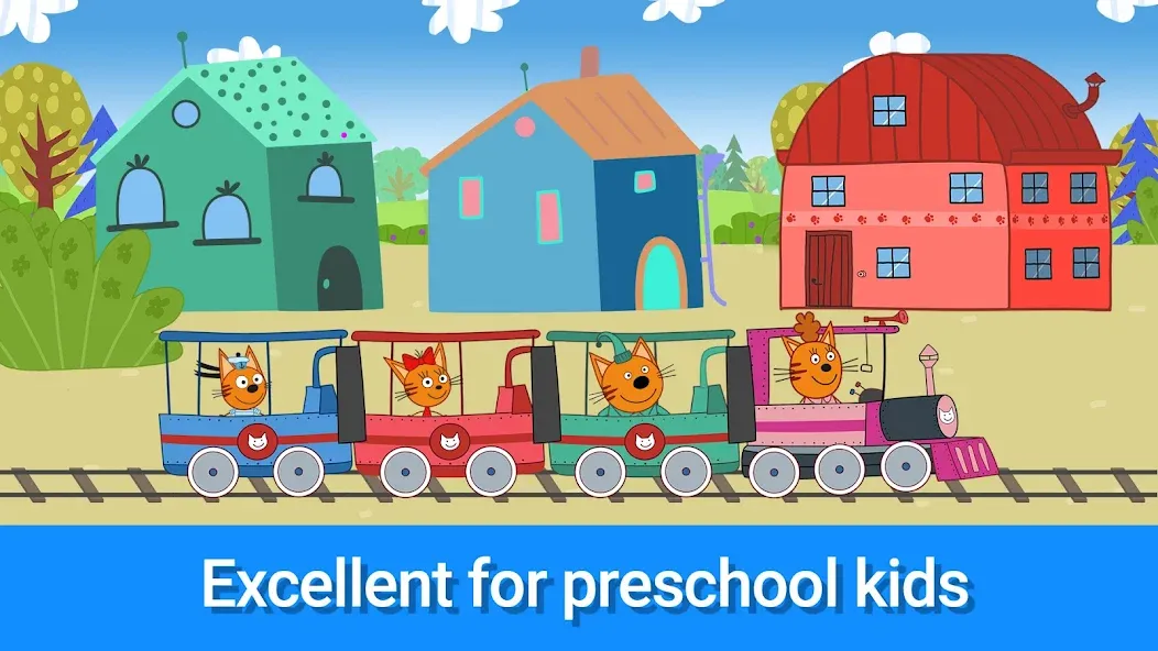 Kid-E-Cats: Mini Games [МОД: Все открыто, Дополнительные деньги и Меню MOD] Screenshot 3