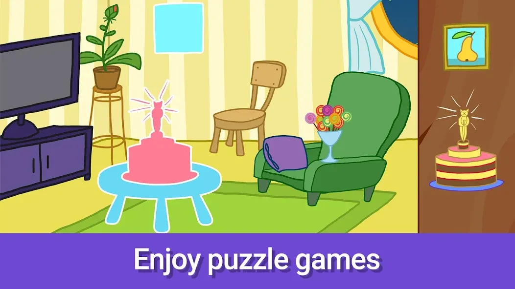 Kid-E-Cats: Mini Games [МОД: Все открыто, Дополнительные деньги и Меню MOD] Screenshot 5
