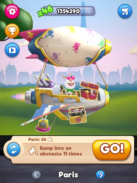 Booba Rush (Буба Раш) [МОД: Много монет, Открытые уровни и Мега MOD] Screenshot 1