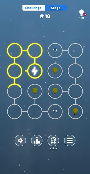 All Lights Connect : Puzzle (Олл Лайтс Коннект) [МОД: Все открыто, Дополнительные деньги и Меню MOD] Screenshot 2