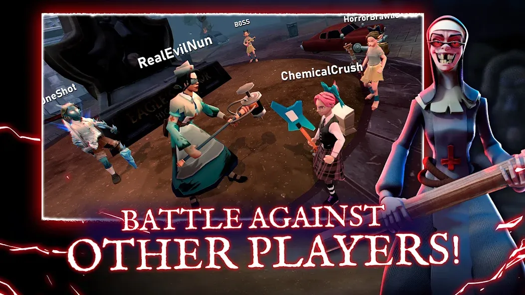 Horror Brawl (Хоррор Броул) [МОД: Все открыто, Дополнительные деньги и Меню MOD] Screenshot 2