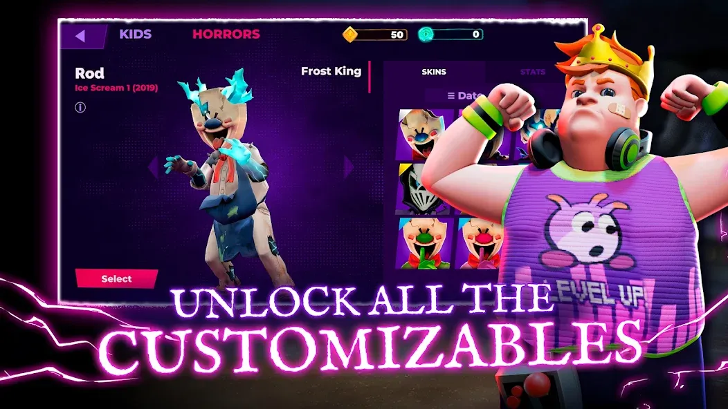 Horror Brawl (Хоррор Броул) [МОД: Все открыто, Дополнительные деньги и Меню MOD] Screenshot 4