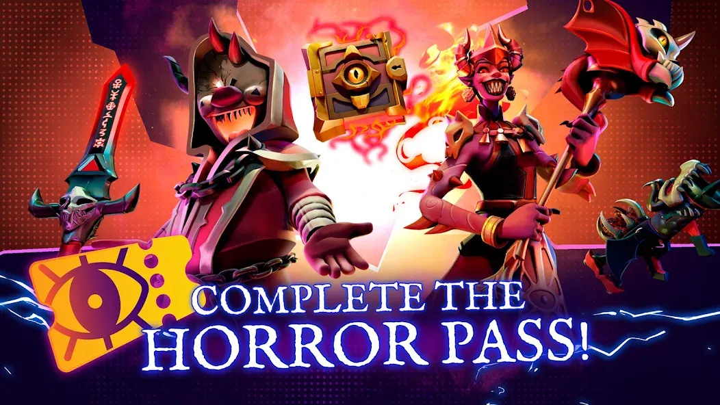 Horror Brawl (Хоррор Броул) [МОД: Все открыто, Дополнительные деньги и Меню MOD] Screenshot 5