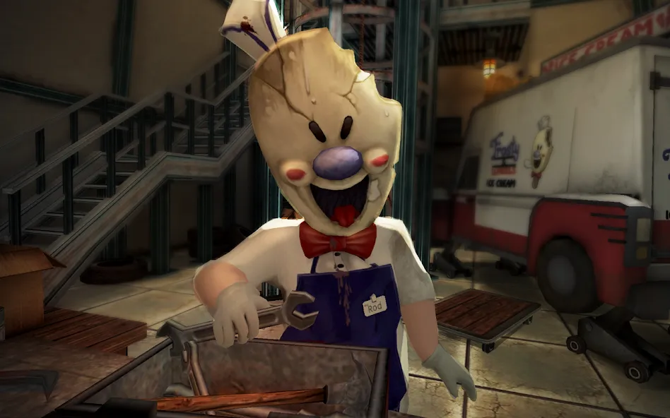 Ice Scream 4: Rod's Factory (Айс Скрим 4) [МОД: Много денег, Монет и Все открыто] Screenshot 2