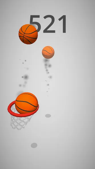 Dunk Hoop (Данк Хуп) [МОД: Деньги, Монеты и Меню MOD] Screenshot 2