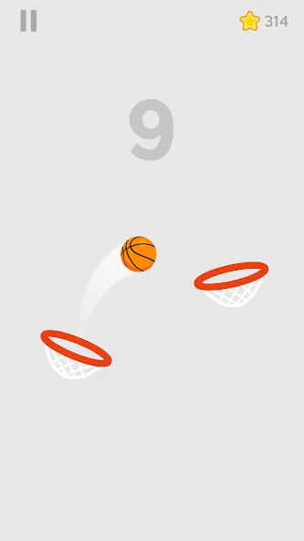 Dunk Shot (Данк Шот) [МОД: Меню, Бесконечные монеты и Открытые уровни] Screenshot 3