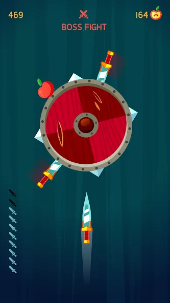 Knife Hit (На русский язык   переводится как Удар ножом) [МОД: Деньги, Монеты и Меню MOD] Screenshot 5